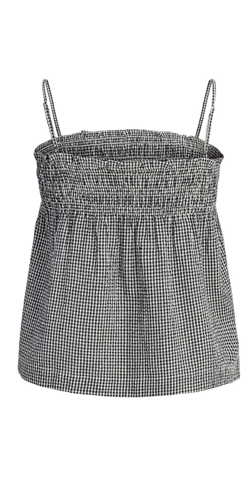 JJXX Seersucker Gingham Top