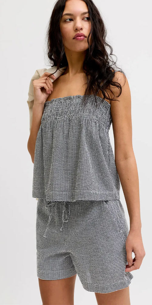 JJXX Seersucker Gingham Shorts