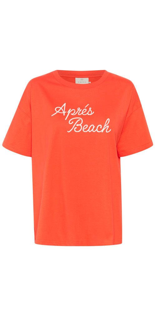 Kaffe Aprés Beach Tee