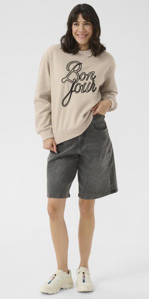Kaffe Bonjour Sweatshirt