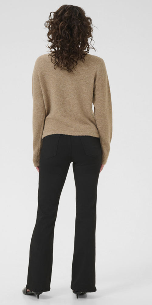 Kaffe Modern Cardy, coconut