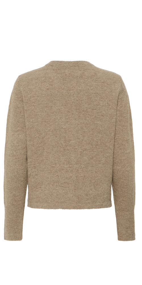 Kaffe Modern Cardy, coconut