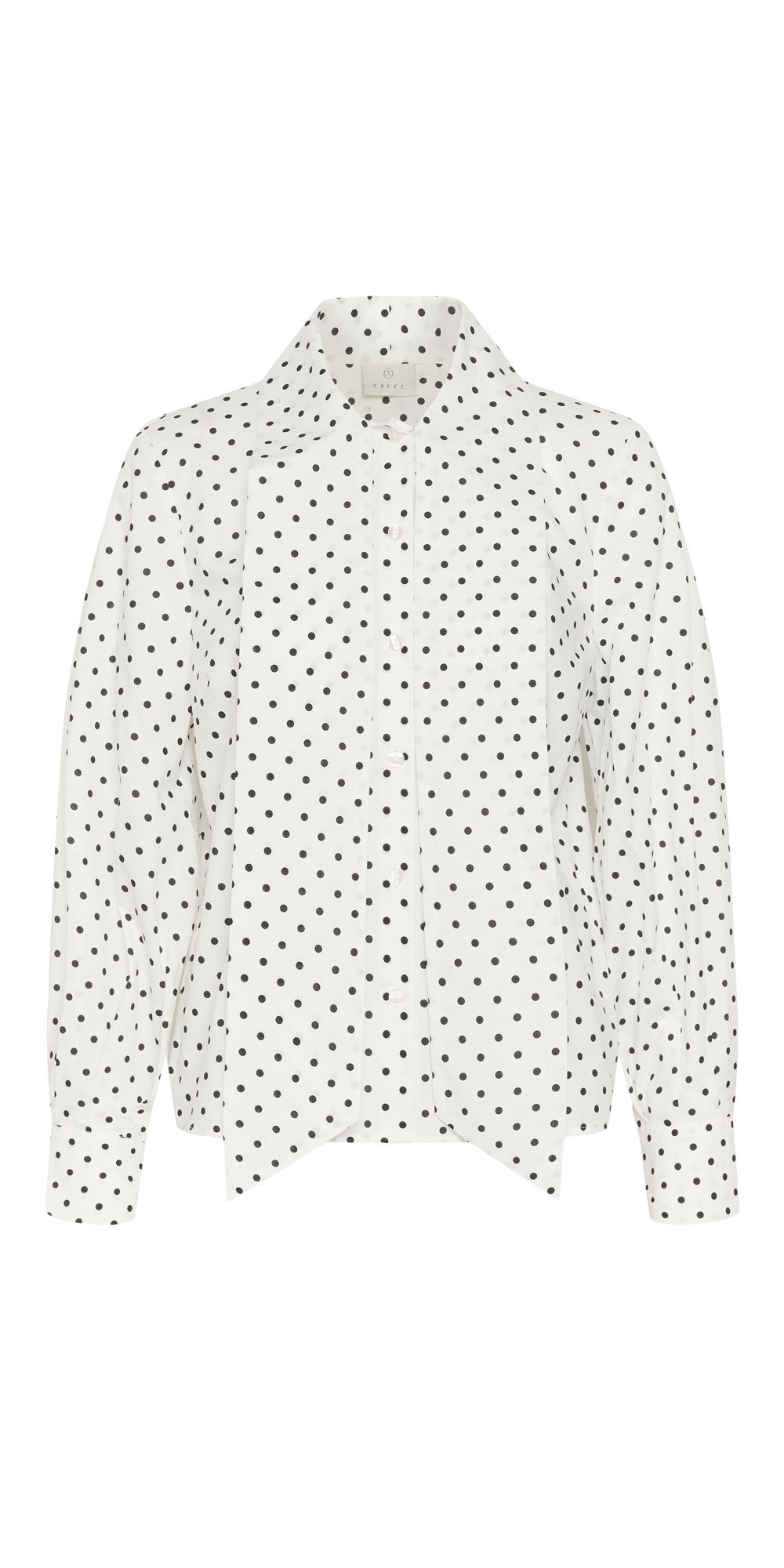 Kaffe Cotton Polka Dot Blouse