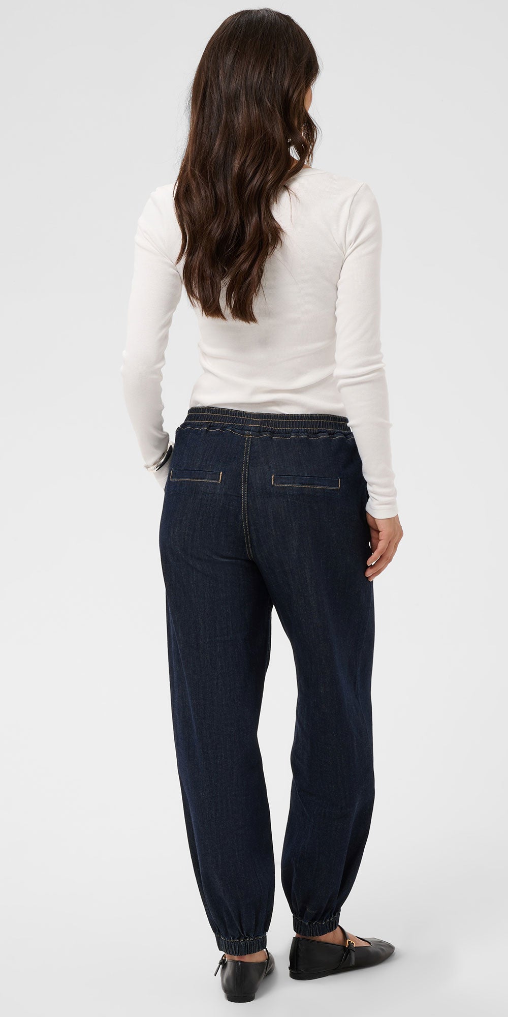 Kaffe Denim Balloon Pants