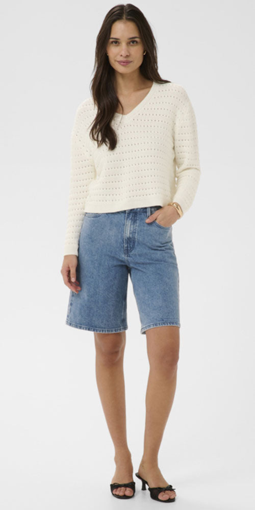 Kaffe Denim Bermuda Shorts