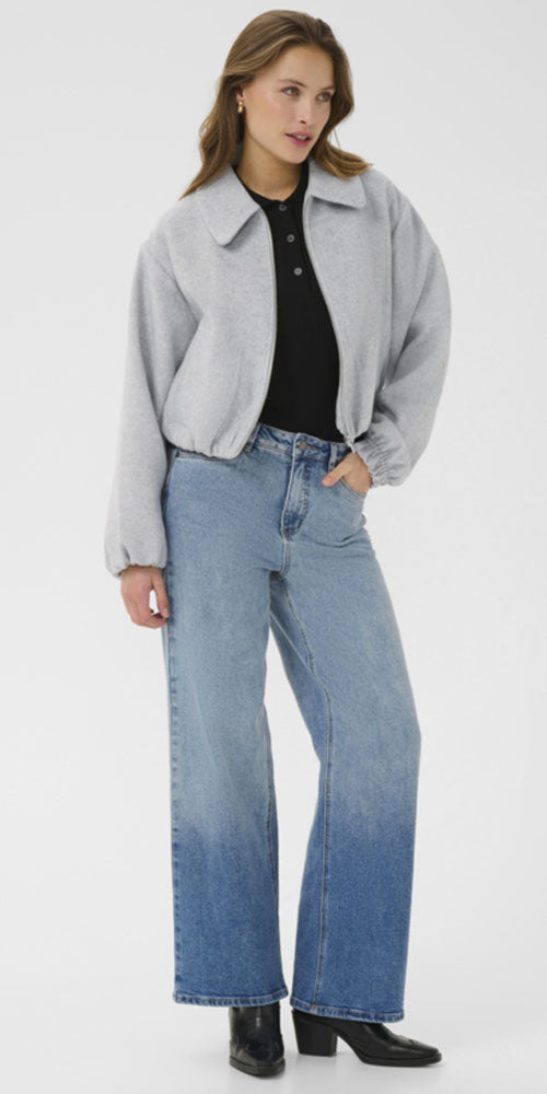 Kaffe Felted Balloon Bomber