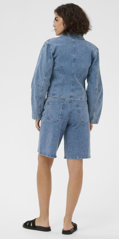 Kaffe Fitted Barrel Sleeve Shacket