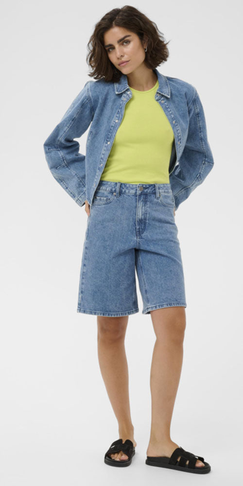 Kaffe Fitted Barrel Sleeve Shacket