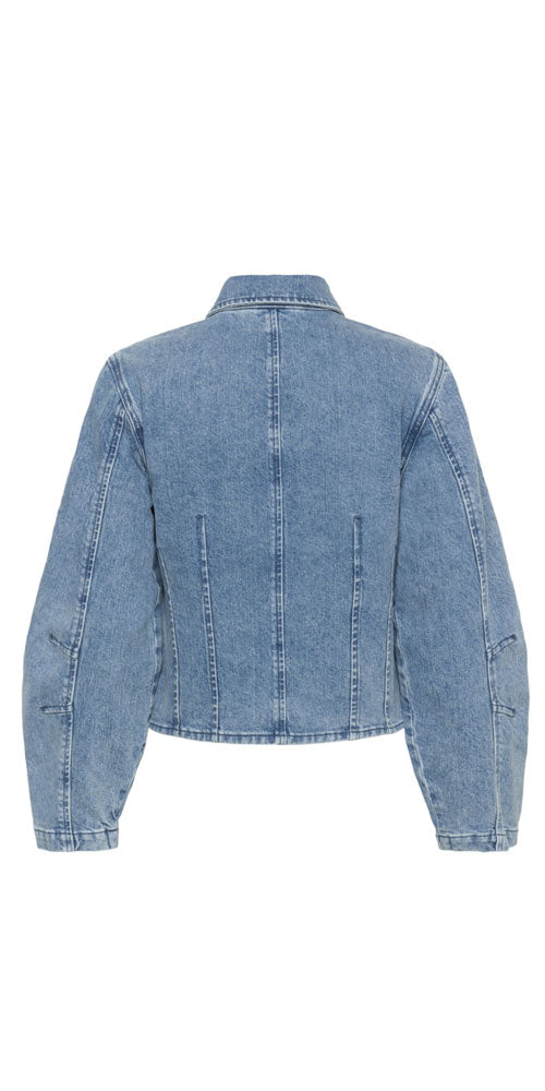 Kaffe Fitted Barrel Sleeve Shacket