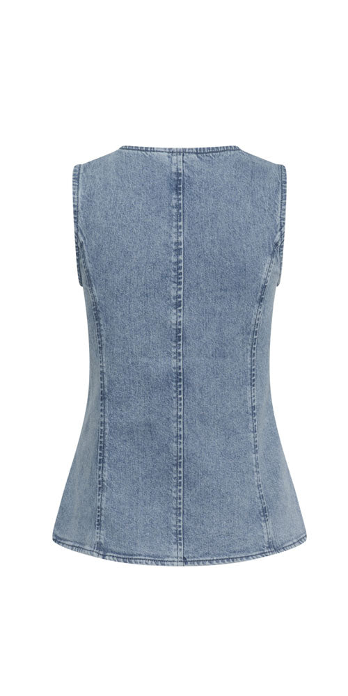 Kaffe Fitted Denim Vest