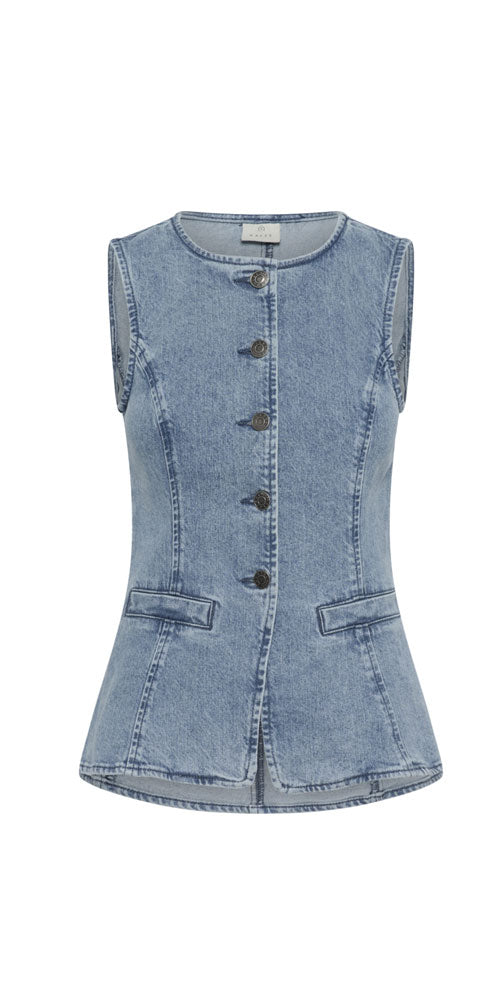 Kaffe Fitted Denim Vest