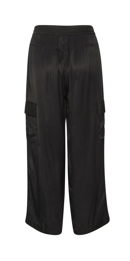 Kaffe Cropped Fluid Cargo Pants