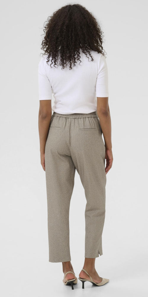 Kaffe Front Seam Cropped Pants
