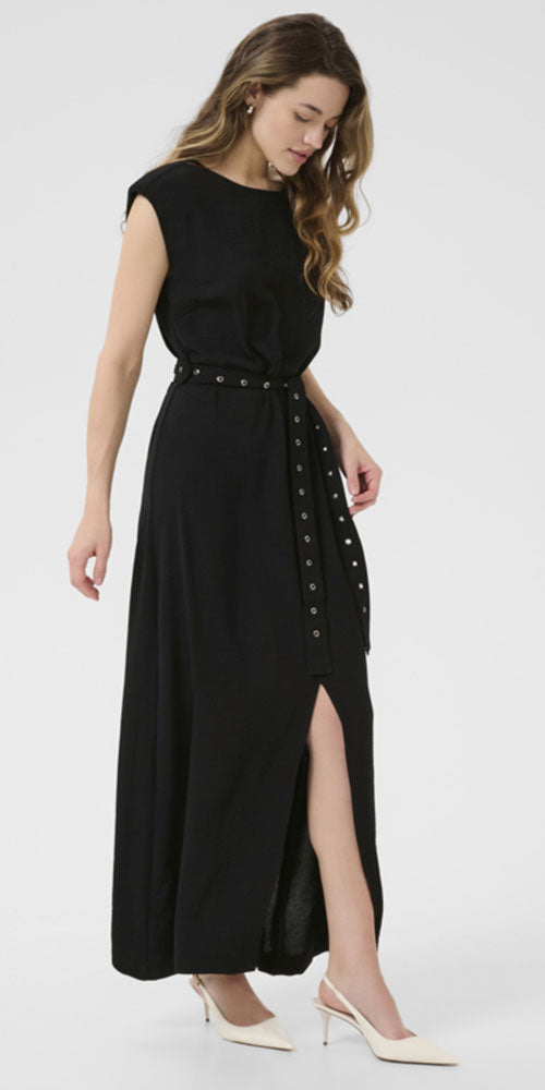 Kaffe Grommet Detail Column Dress