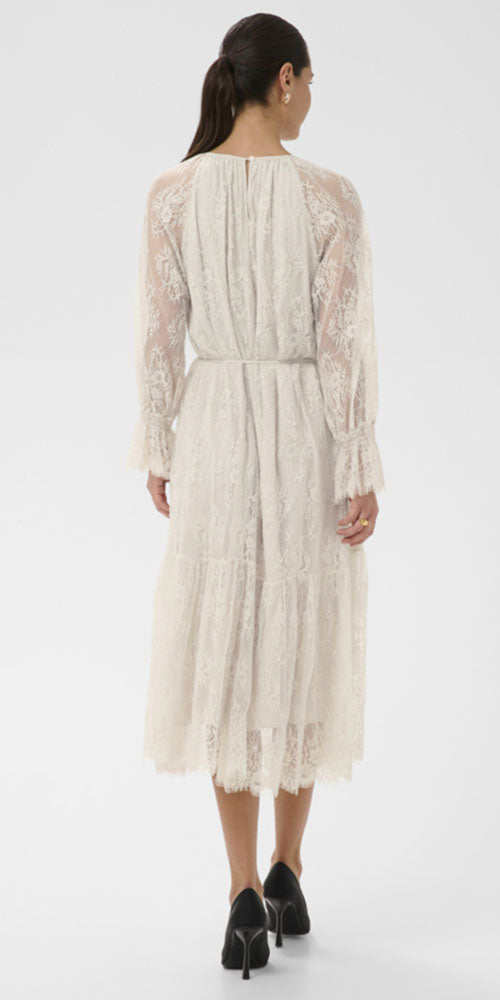 Kaffe Lace Midi Dress