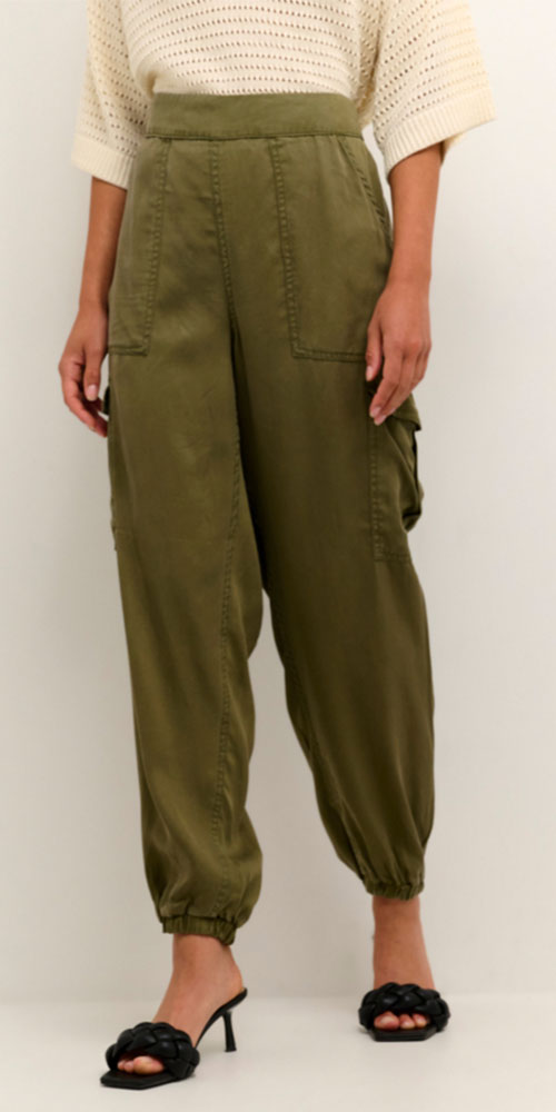 Kaffe Lyocell Cargo Pants