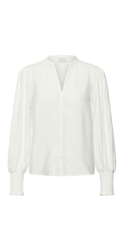 Kaffe Openwork Lace Blouse