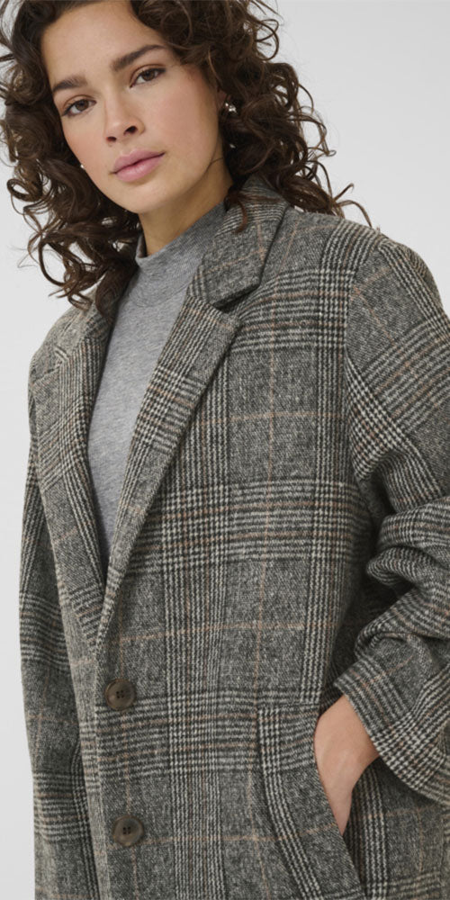 Kaffe Oversized Blazer Coat