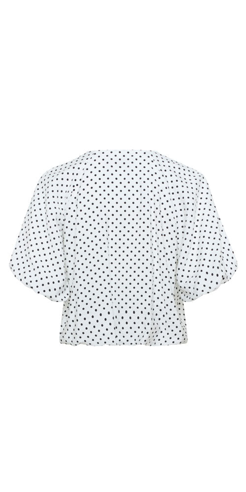 Kaffe Polka Dot Bubble Top