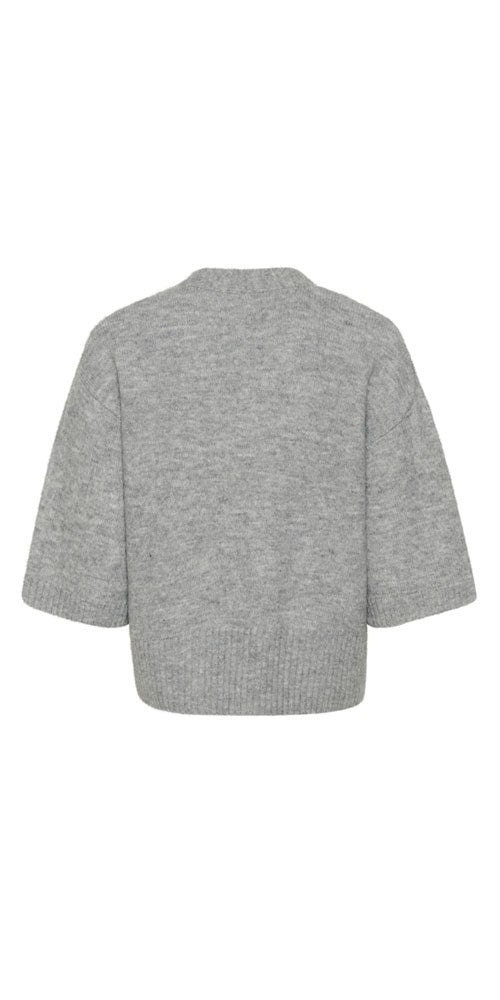 Kaffe Rosette Cardy, grey