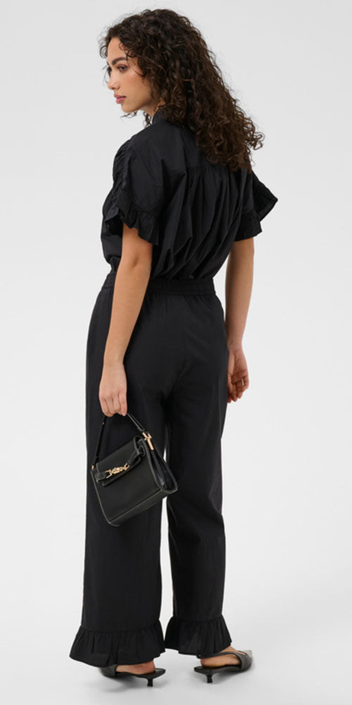 Kaffe Ruffle Hem Pants