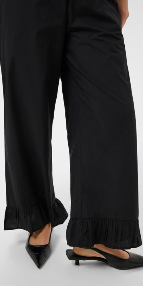 Kaffe Ruffle Hem Pants