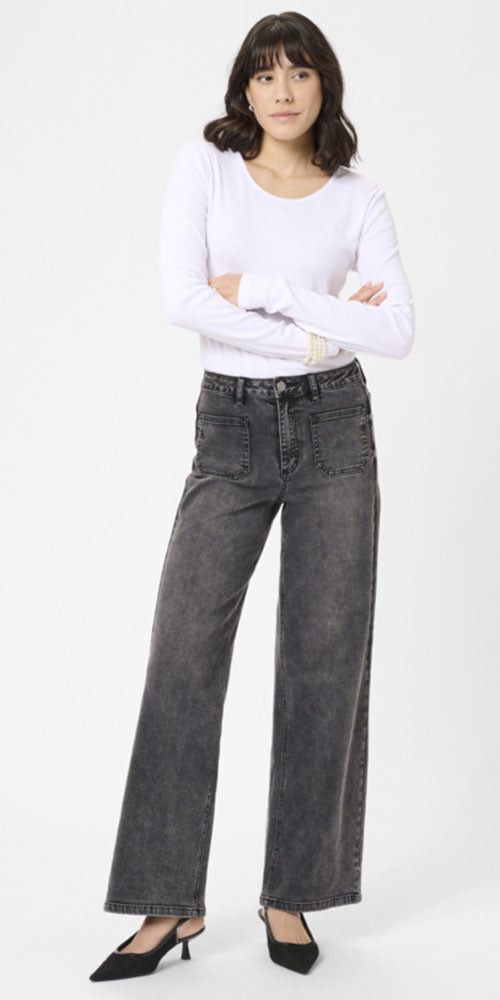 Kaffe Sailor Jeans, charcoal black