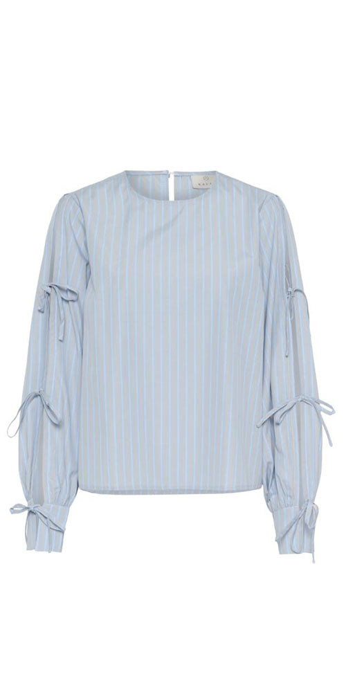 Kaffe Bow Sleeve Blouse