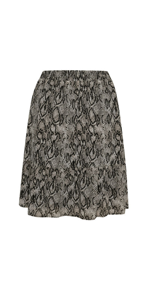 Oasis snakeskin skirt top