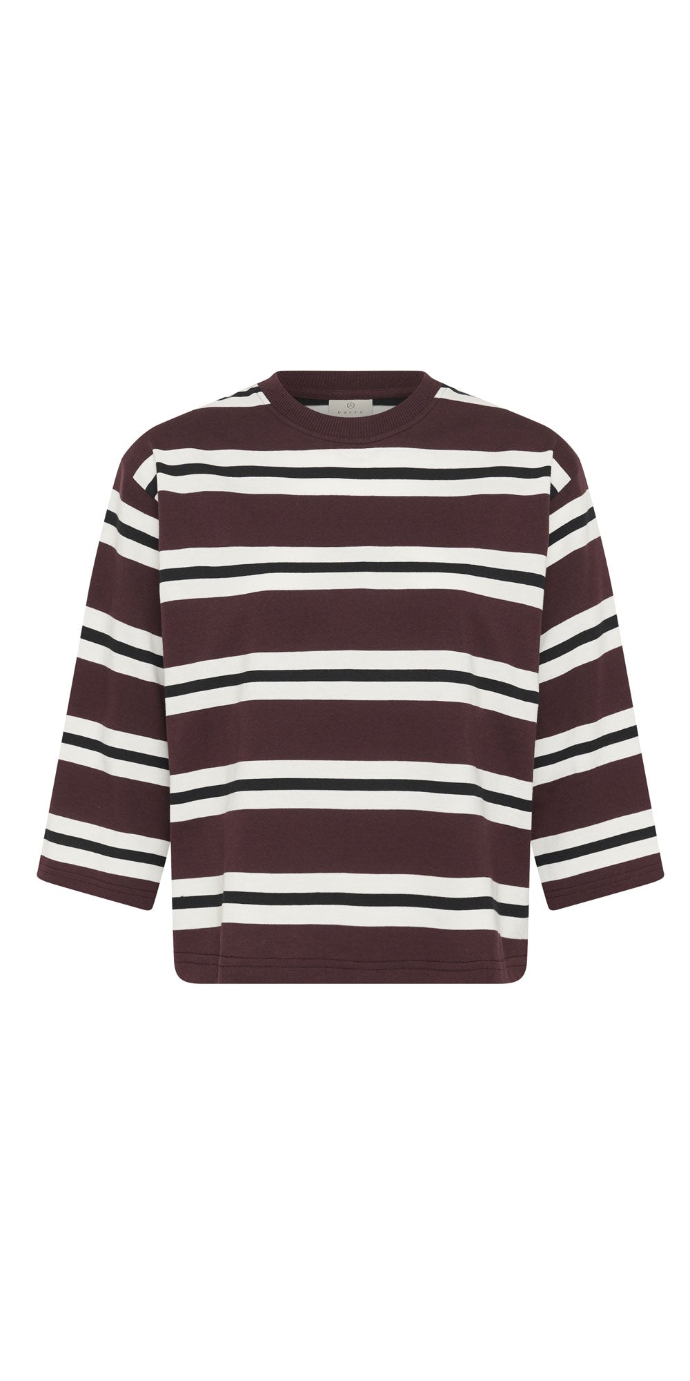 Kaffe Striped 3/4 Tee