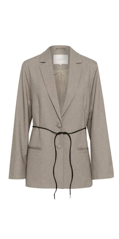 Kaffe Tie Detail Blazer