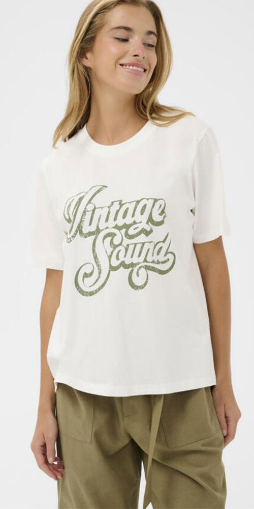 Kaffe Vintage Sound Tee