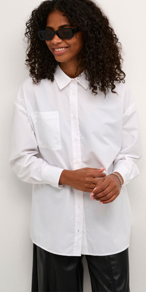 Kaffe Wrap Back Shirt