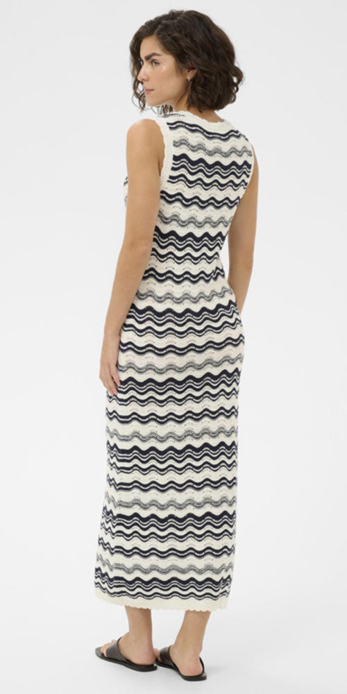 Kaffe Zig Zag Knit Dress