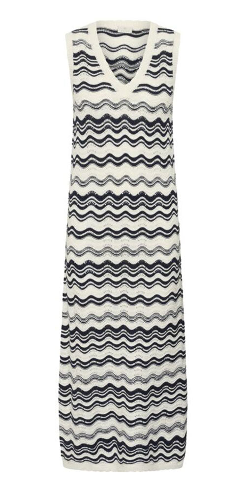 Kaffe Zig Zag Knit Dress