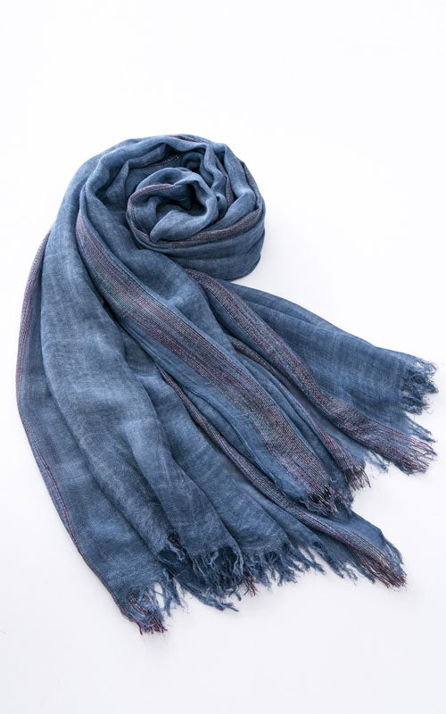 Lightweight Travel Scarf, blue