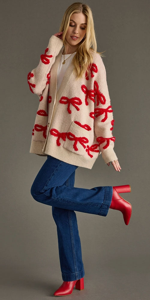 Oversized Bow Cardy