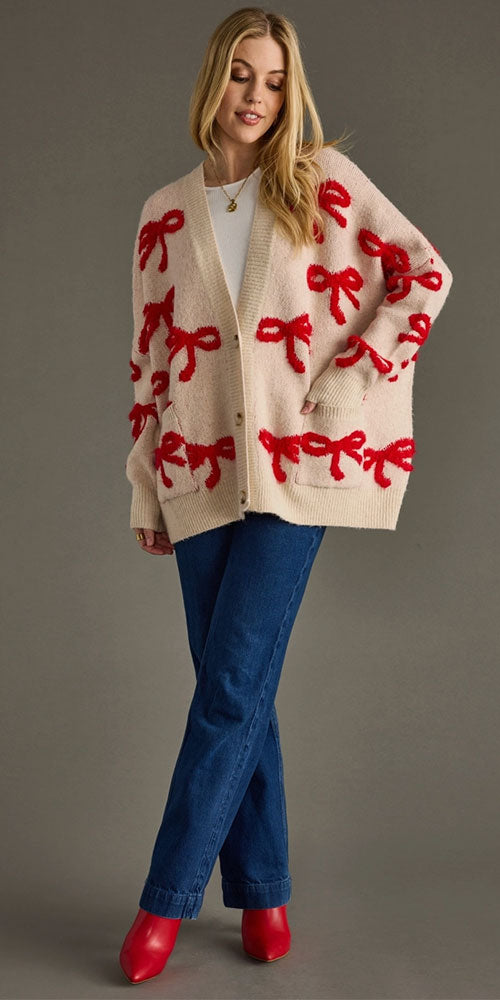 Oversized Bow Cardy