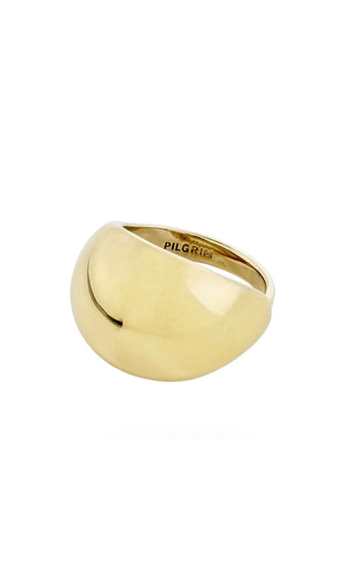 Pilgrim ALEXANE Recycled Statement Ring, Gold