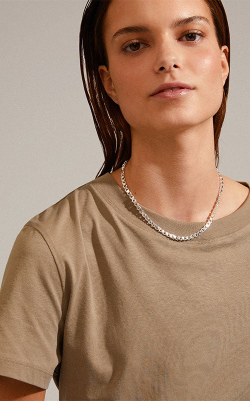 Pilgrim DESIREE recycled necklace, silver