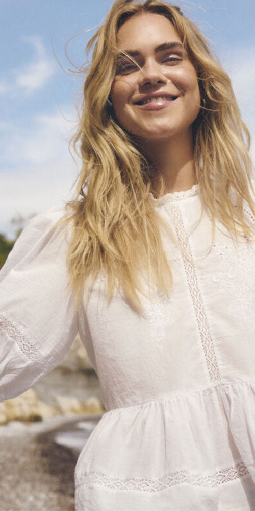 Saint Tropez Dainty Peplum Blouse