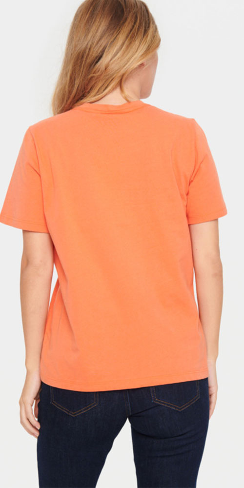 Saint Tropez Bisous Tee, orange