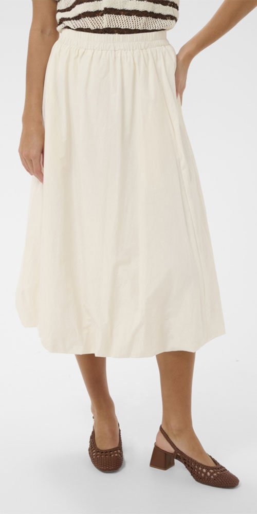 Saint Tropez Bubble Skirt, off-white