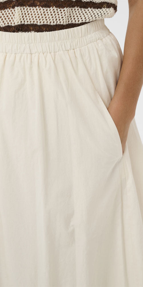 Saint Tropez Bubble Skirt, off-white