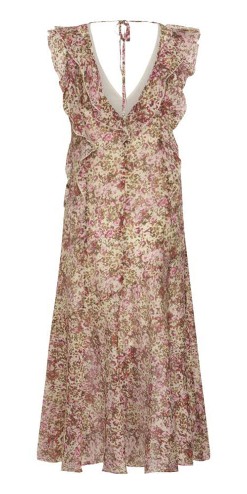 Saint Tropez Calico Floral Dress