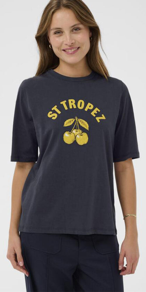 Saint Tropez Signature Cherry Tee