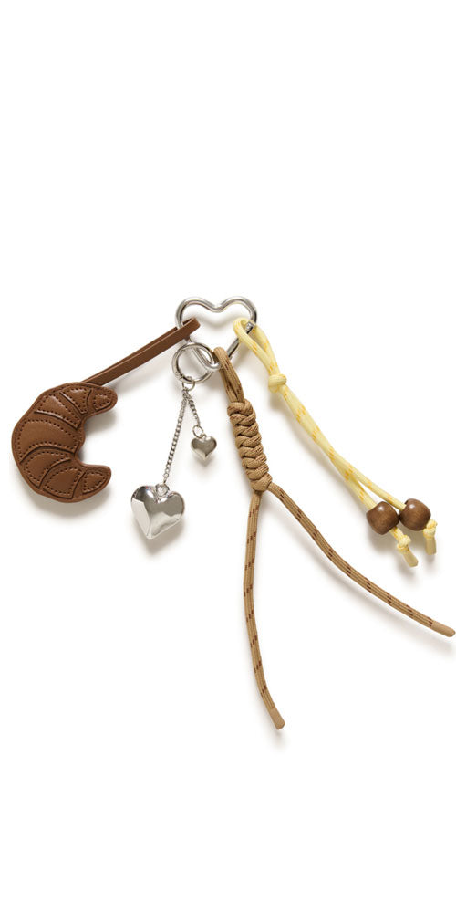 Saint Tropez Croissant Bag Charm