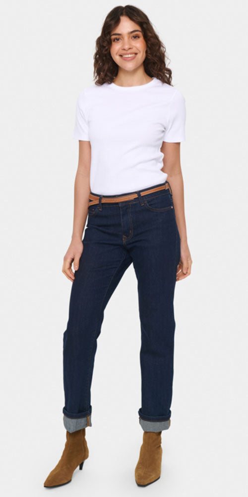 Saint Tropez Fitted Tee, white