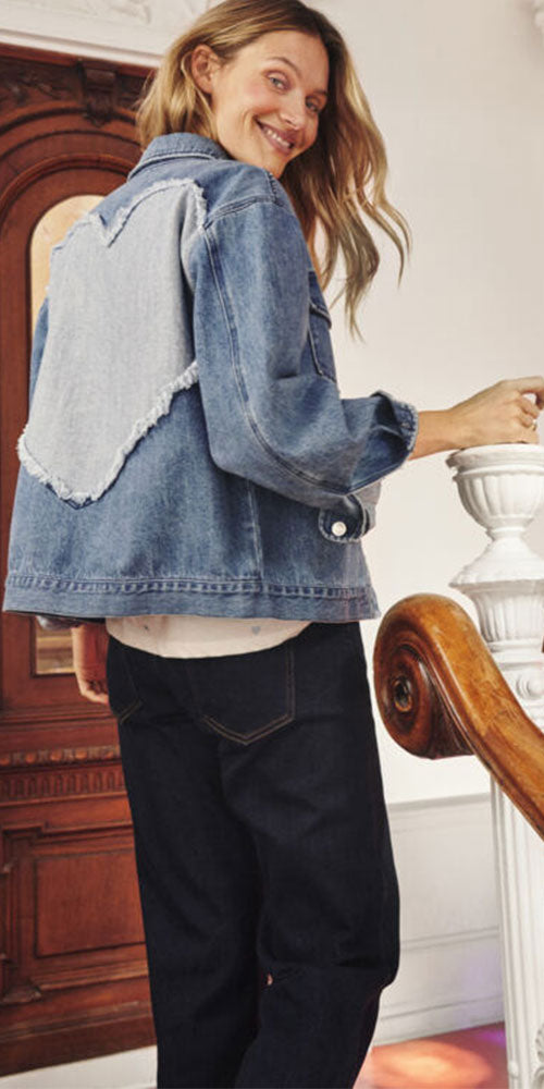 Saint Tropez Loved Jean Jacket