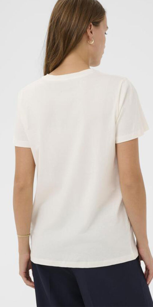 Saint Tropez Oui Tee, white/pink